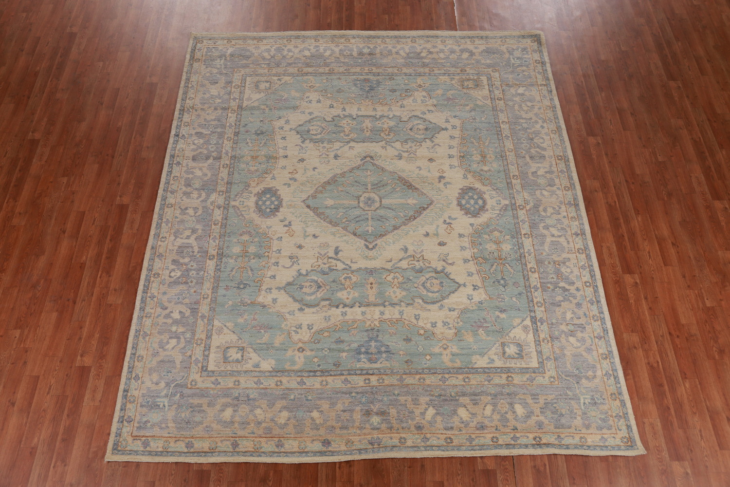 Vegetable Dye Oushak Turkish Area Rug 8x10