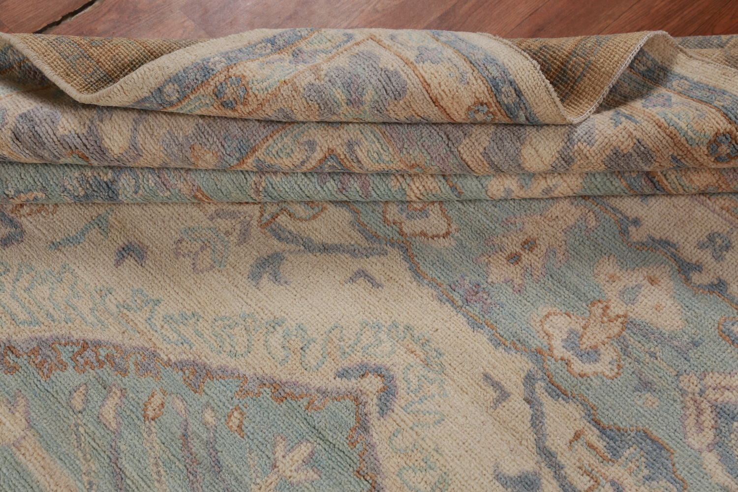 Vegetable Dye Oushak Turkish Area Rug 8x10