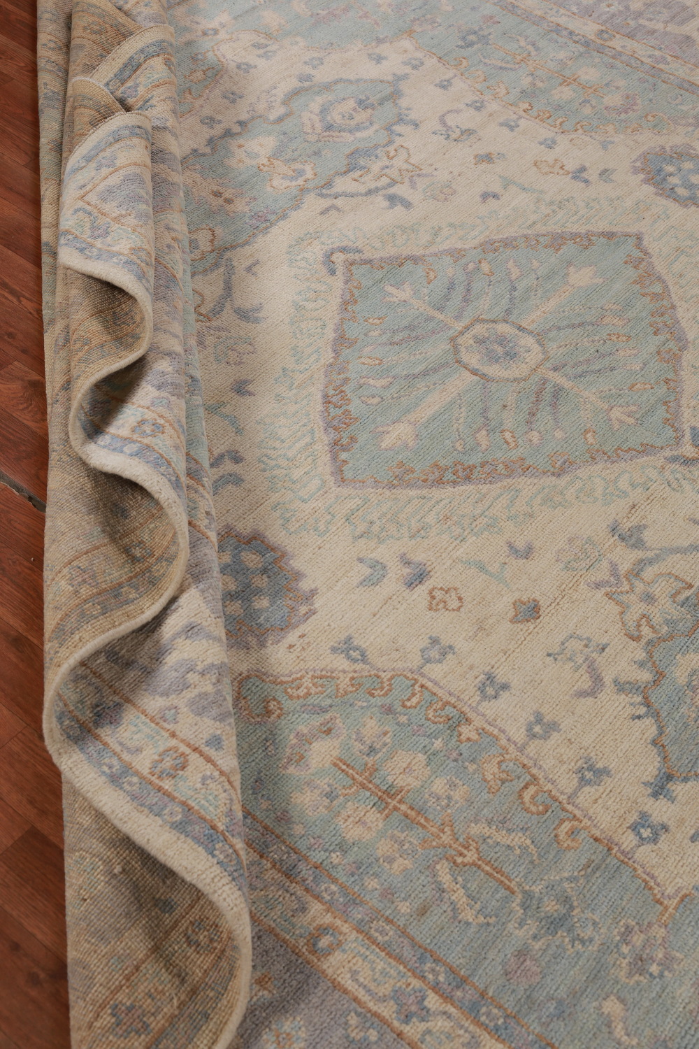 Vegetable Dye Oushak Turkish Area Rug 8x10