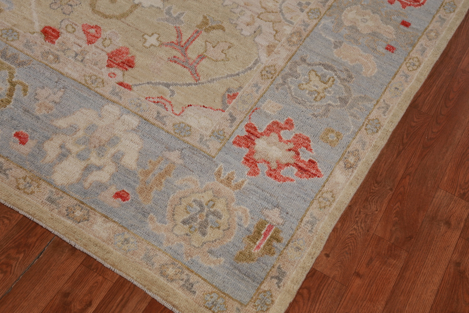 Vegetable Dye Oushak Turkish Area Rug 8x10