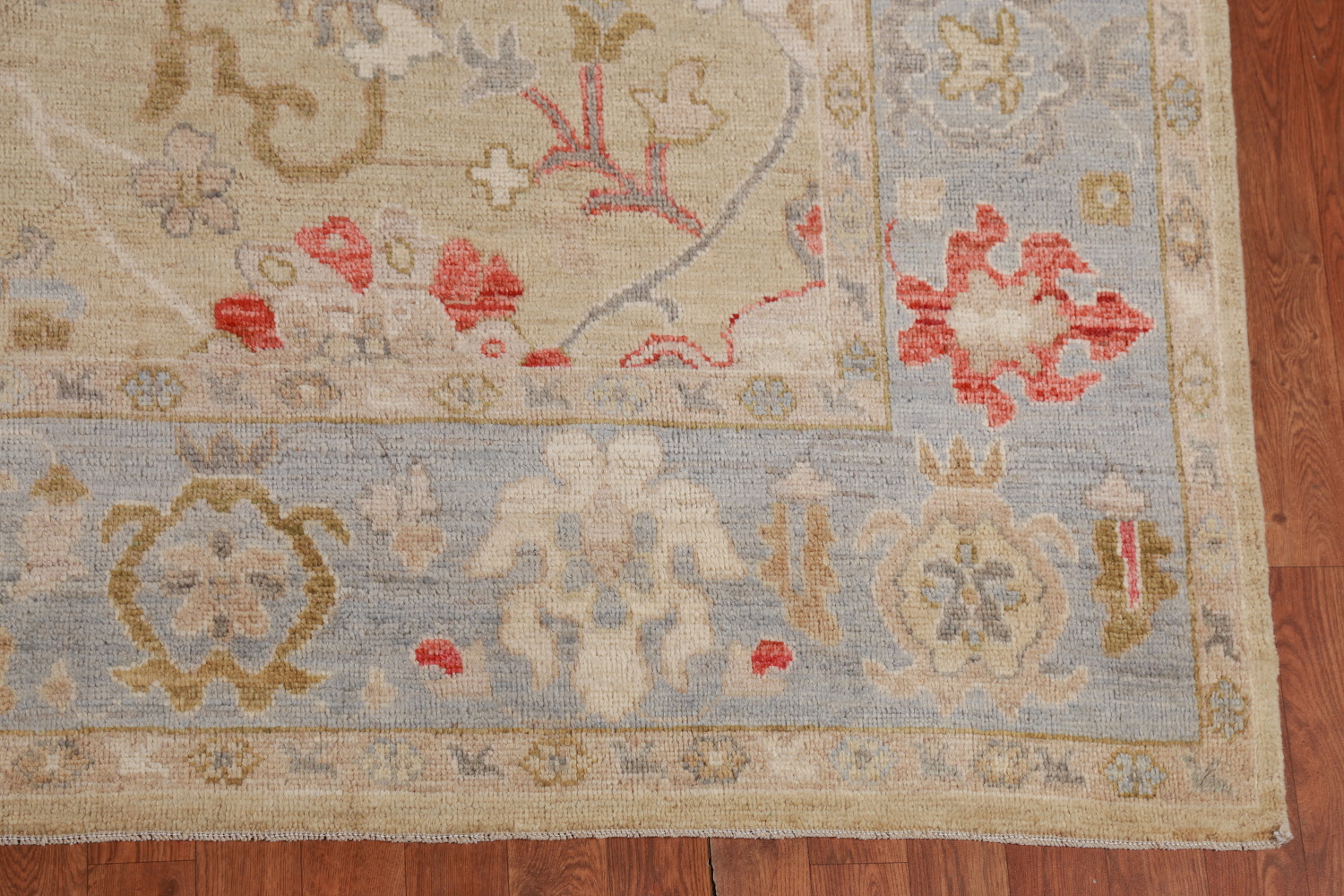 Vegetable Dye Oushak Turkish Area Rug 8x10