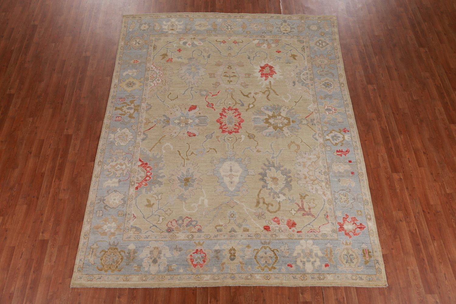 Vegetable Dye Oushak Turkish Area Rug 8x10
