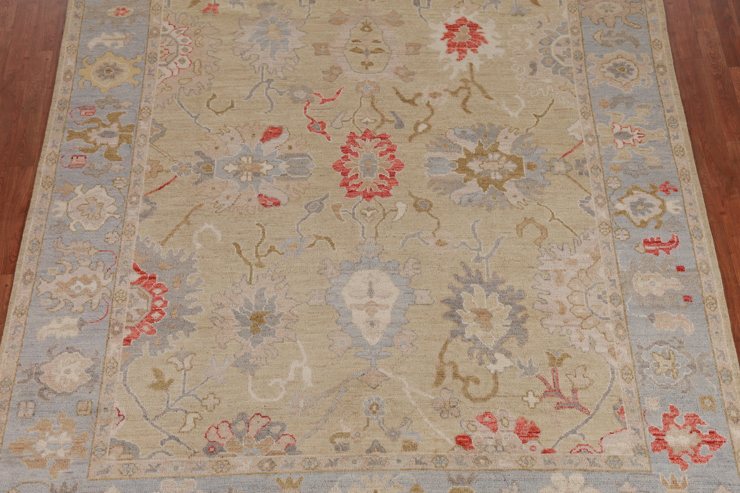 Vegetable Dye Oushak Turkish Area Rug 8x10