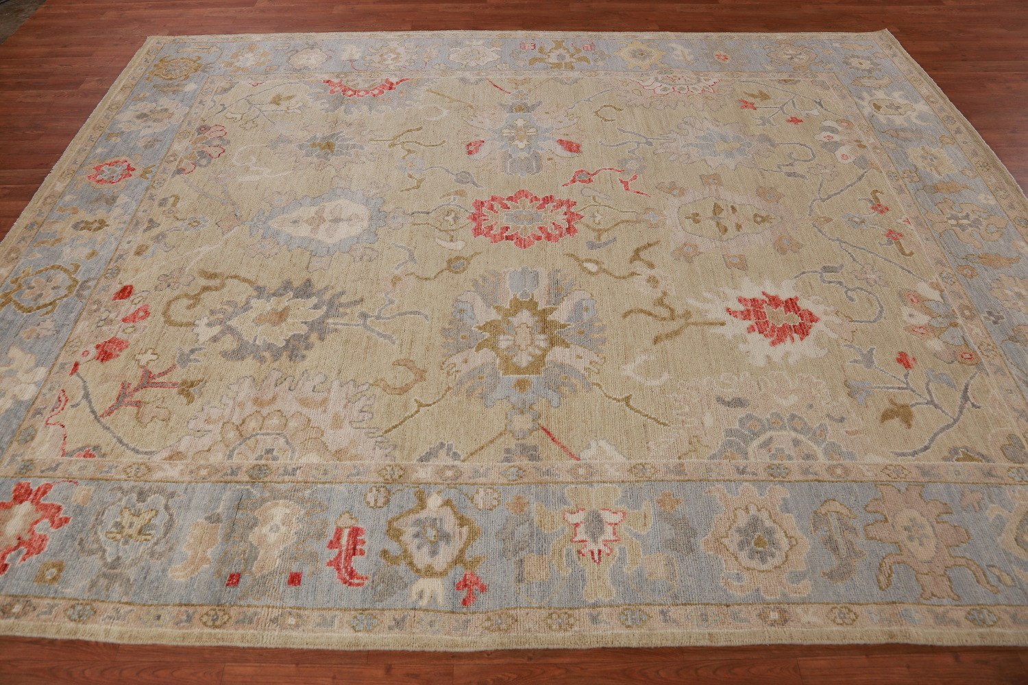 Vegetable Dye Oushak Turkish Area Rug 8x10