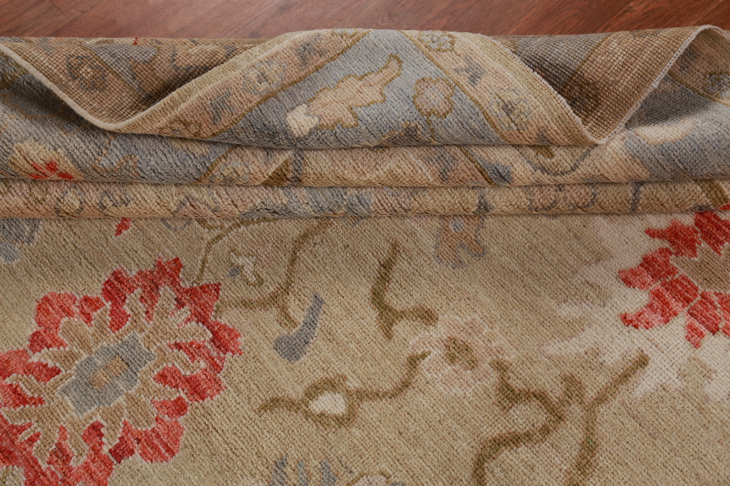 Vegetable Dye Oushak Turkish Area Rug 8x10