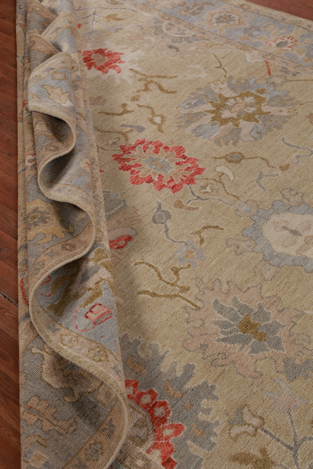 Vegetable Dye Oushak Turkish Area Rug 8x10