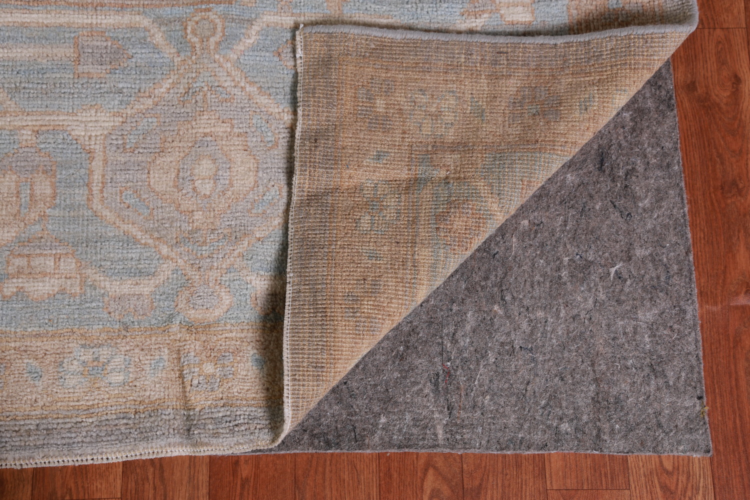 Vegetable Dye Oushak Turkish Large Rug 12x15