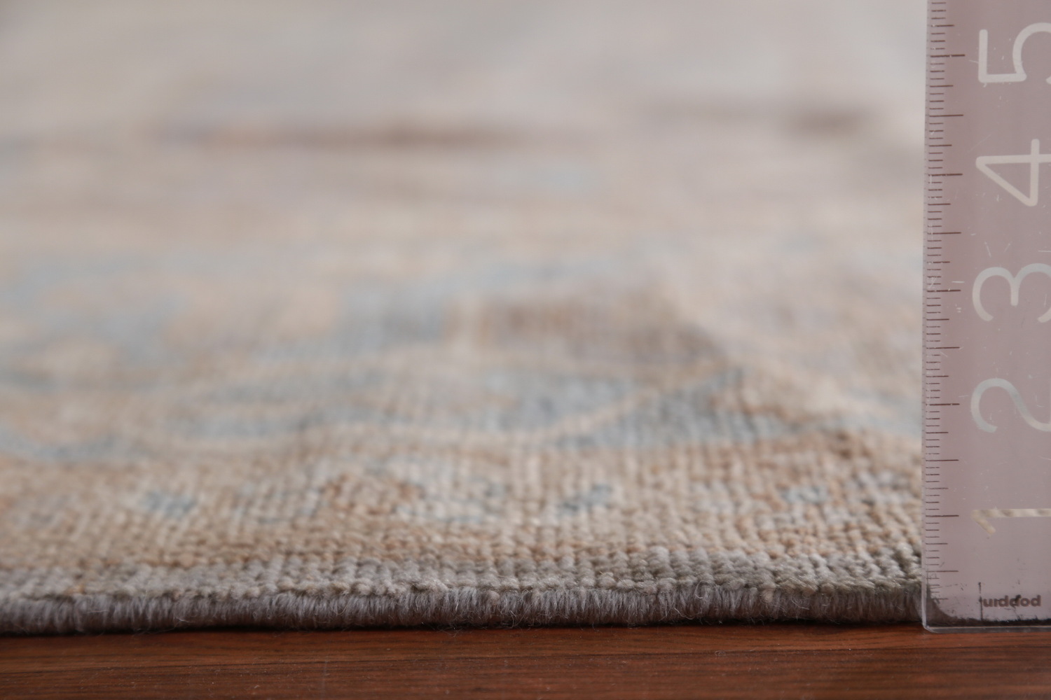 Vegetable Dye Oushak Turkish Large Rug 12x15