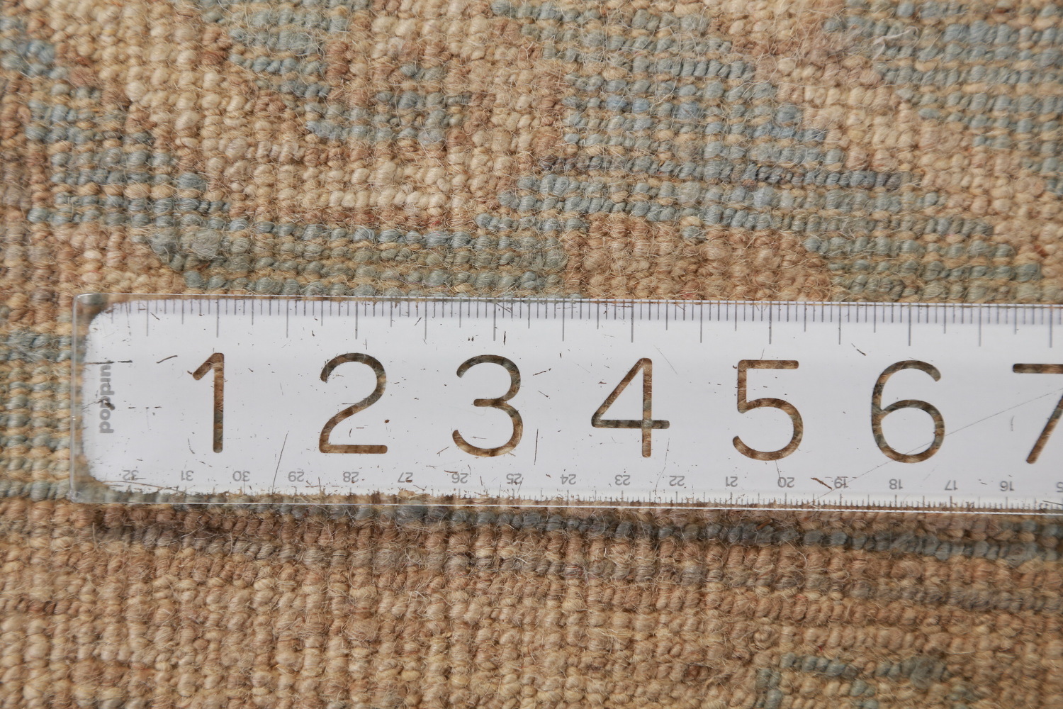 Vegetable Dye Oushak Turkish Large Rug 12x15