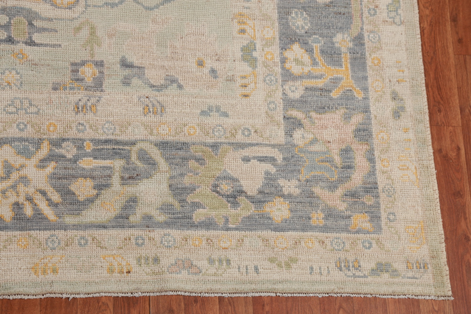 Vegetable Dye Oushak Turkish Area Rug 9x12