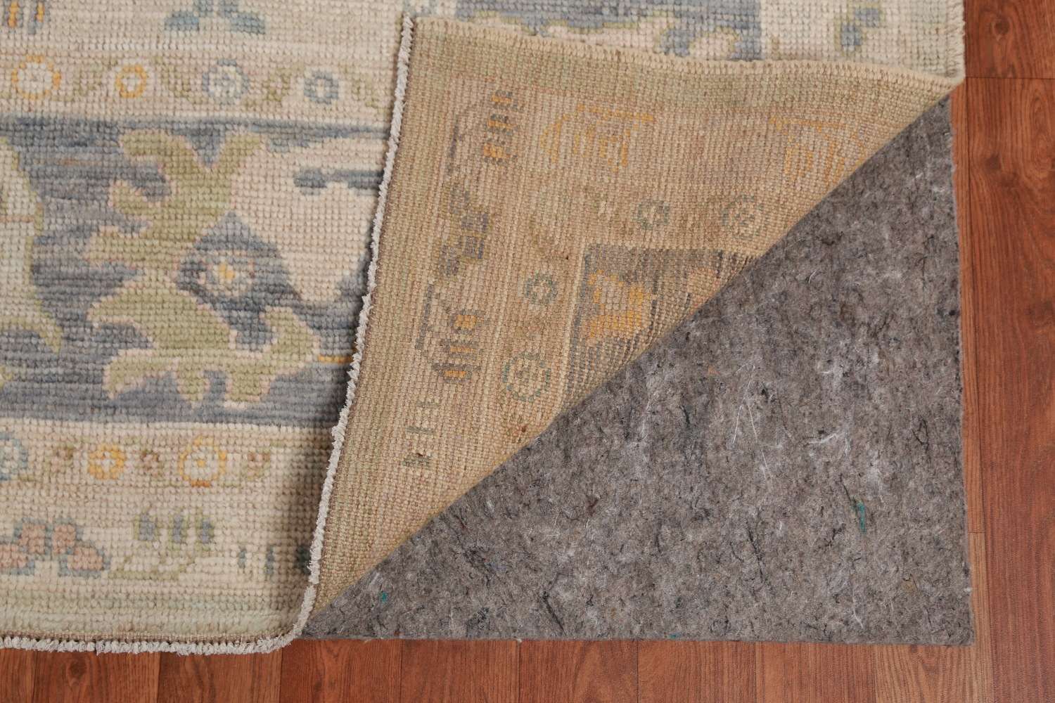 Vegetable Dye Oushak Turkish Area Rug 9x12