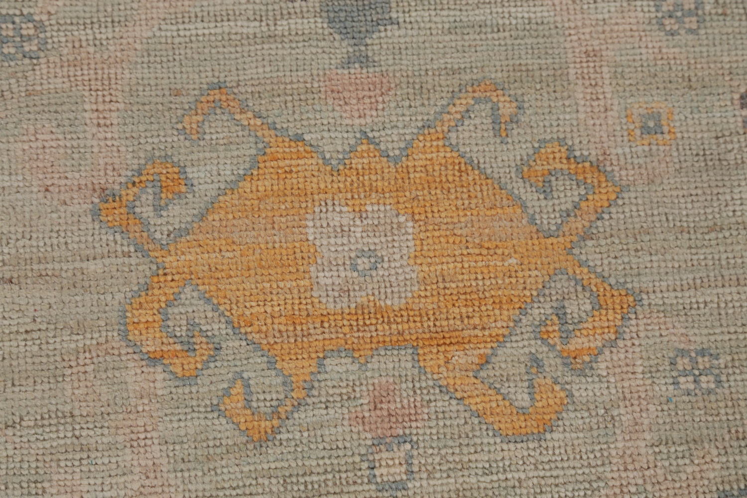 Vegetable Dye Oushak Turkish Area Rug 9x12