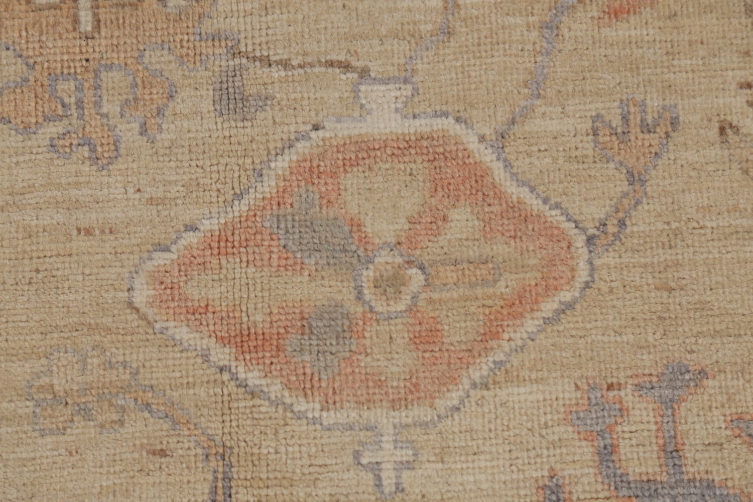 Vegetable Dye Oushak Turkish Area Rug 8x12