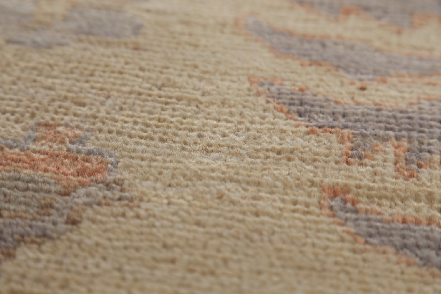 Vegetable Dye Oushak Turkish Area Rug 8x12