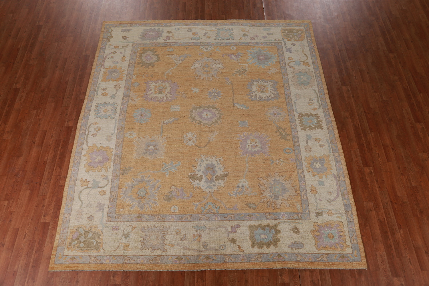 Vegetable Dye Oushak Turkish Area Rug 8x10