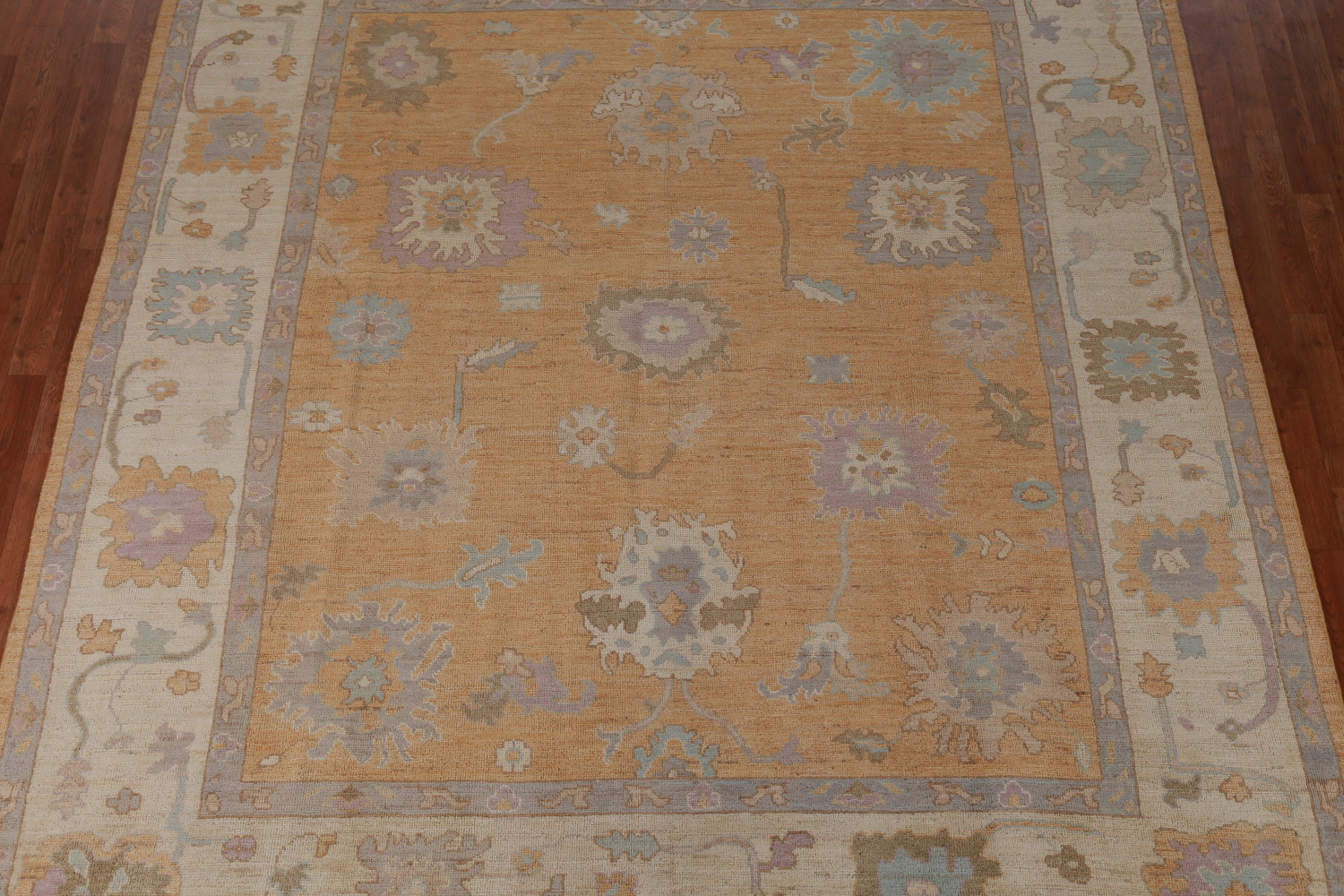 Vegetable Dye Oushak Turkish Area Rug 8x10