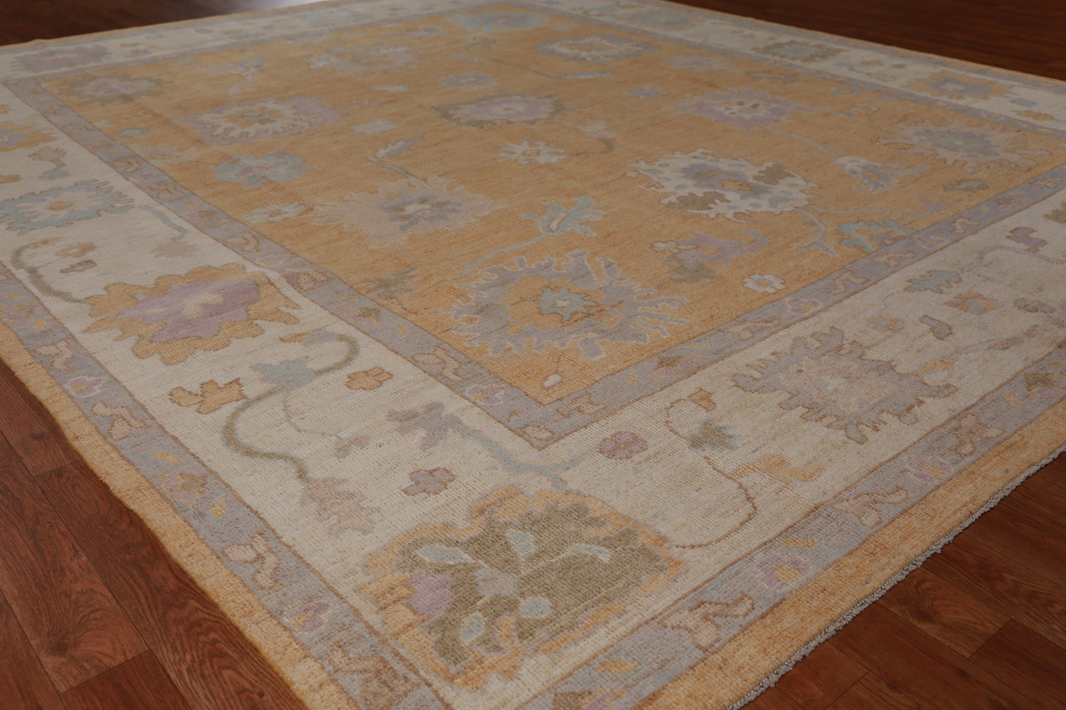 Vegetable Dye Oushak Turkish Area Rug 8x10