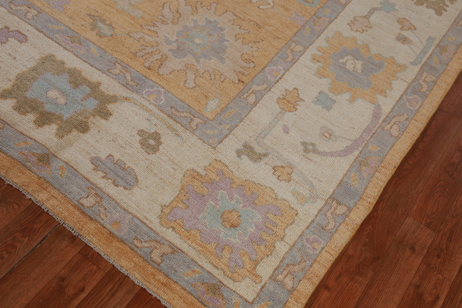 Vegetable Dye Oushak Turkish Area Rug 8x10