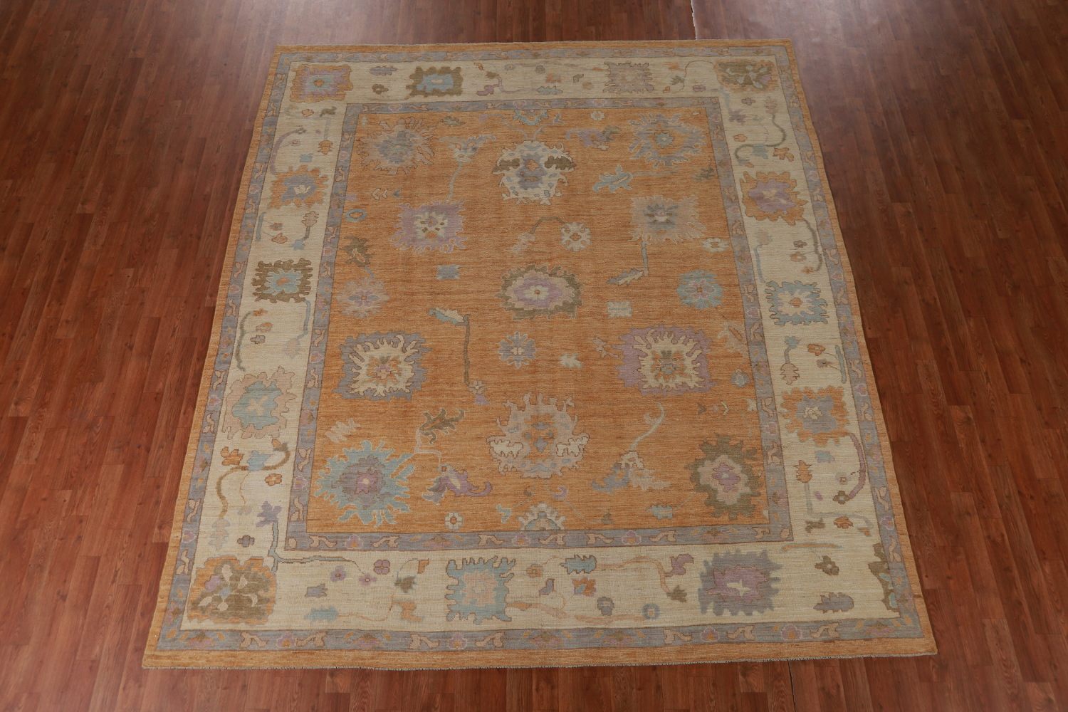 Vegetable Dye Oushak Turkish Area Rug 8x10