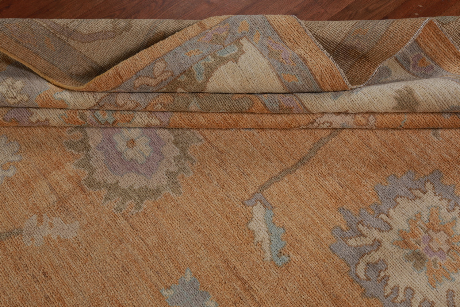 Vegetable Dye Oushak Turkish Area Rug 8x10