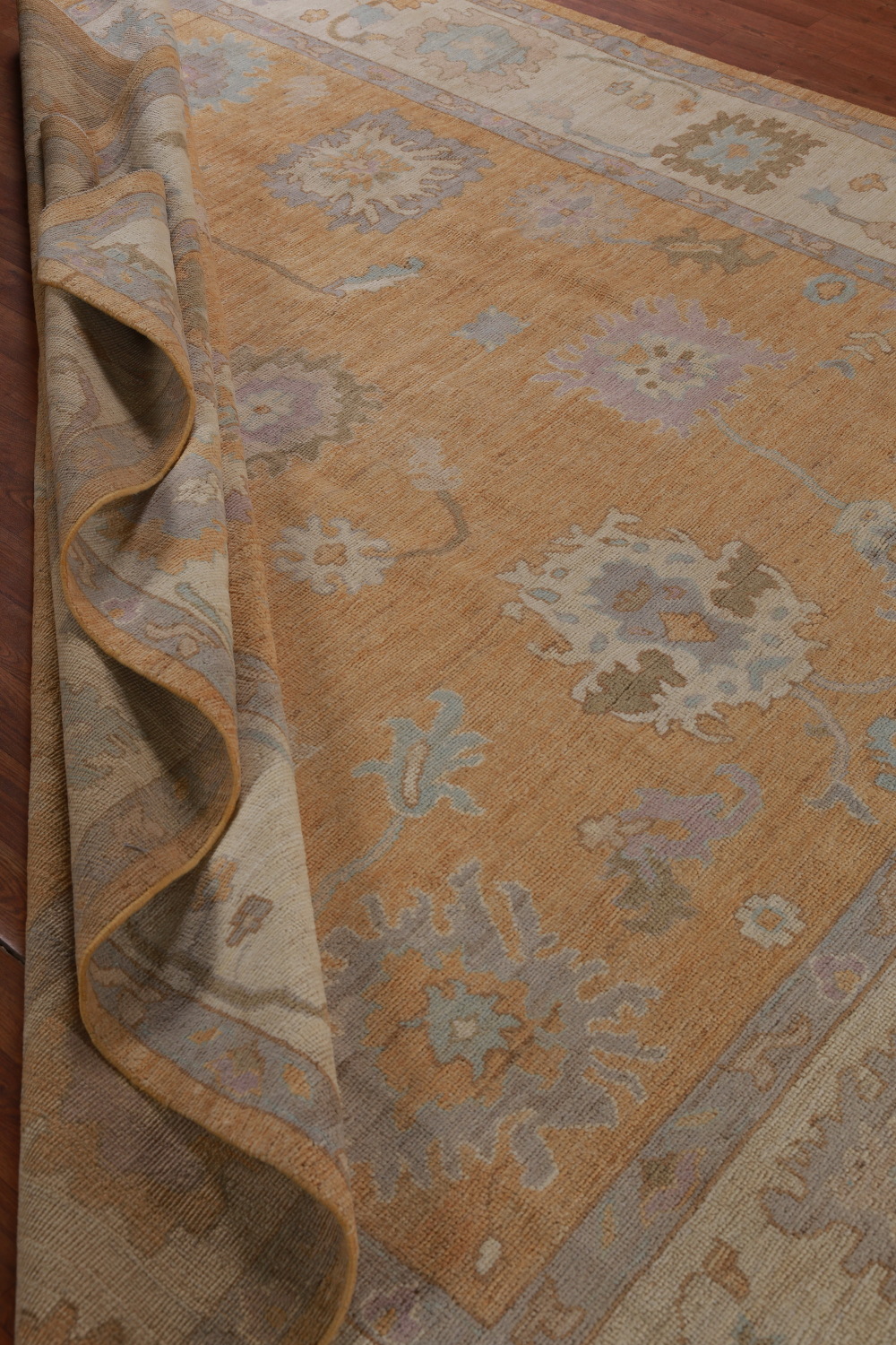 Vegetable Dye Oushak Turkish Area Rug 8x10
