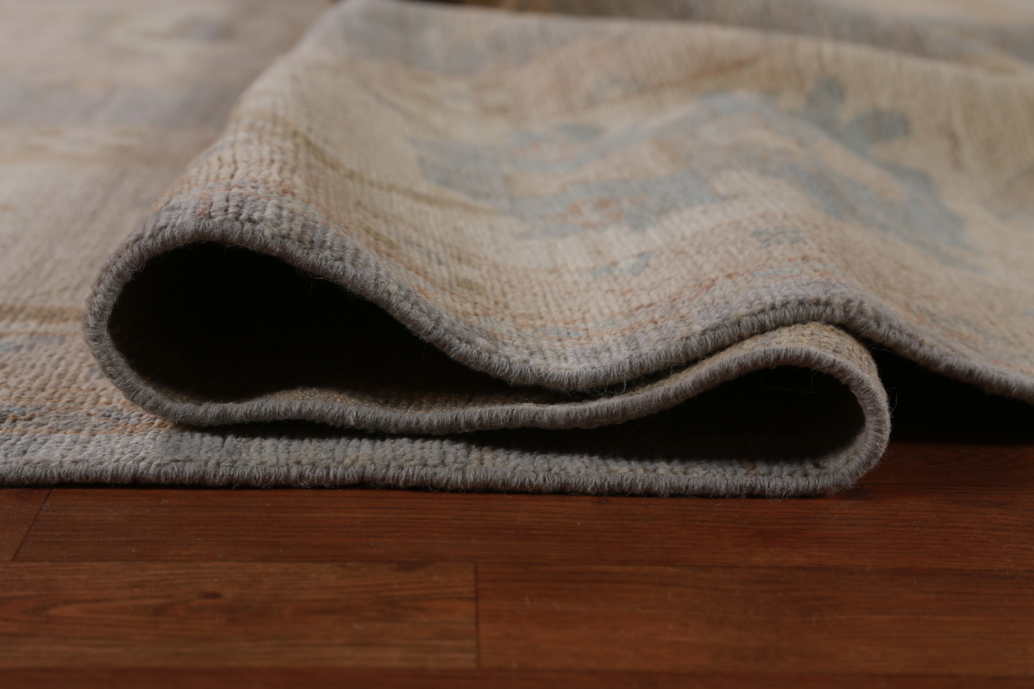 Vegetable Dye Oushak Turkish Large Rug 12x14