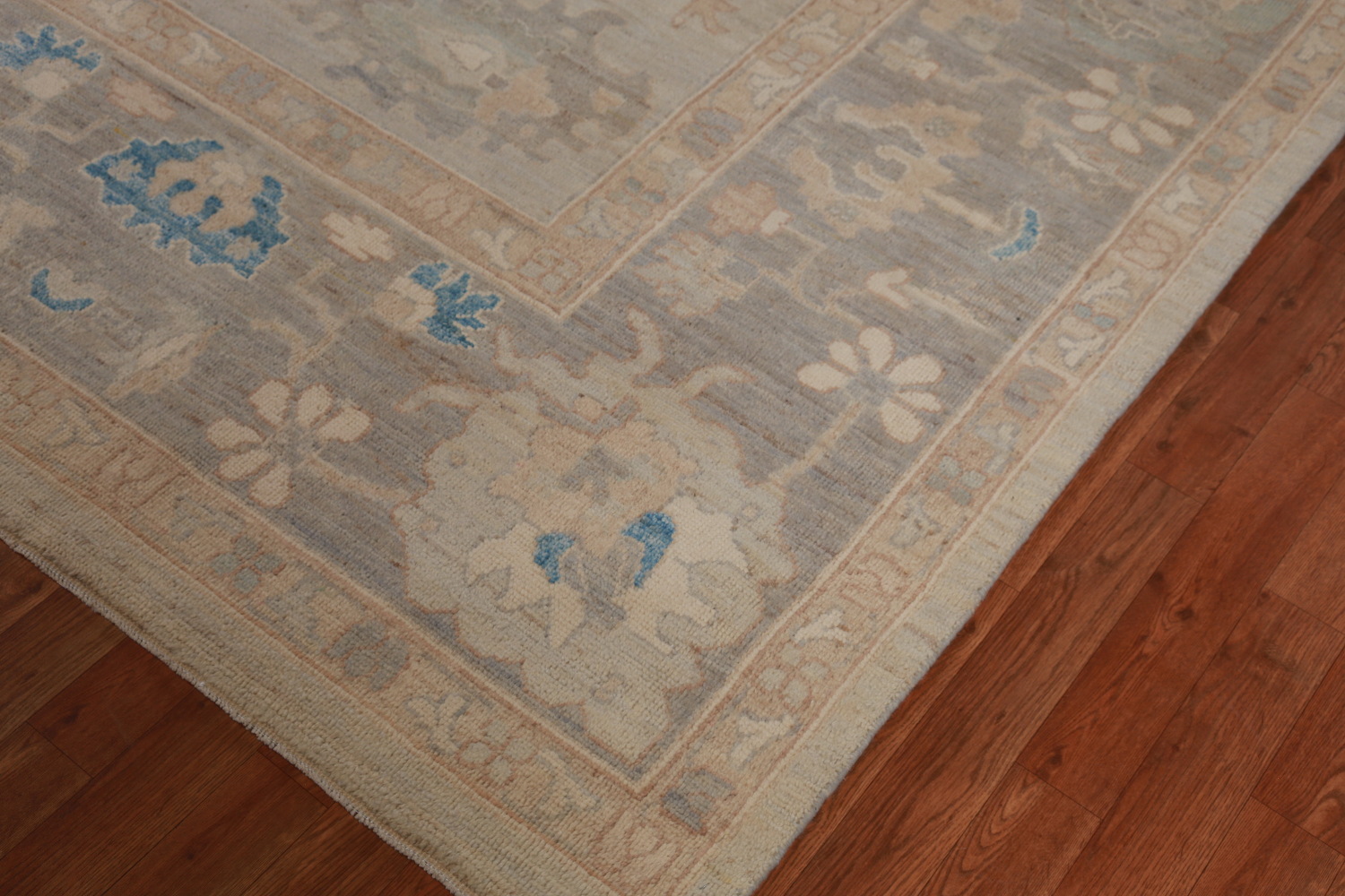 Vegetable Dye Oushak Turkish Large Rug 10x14