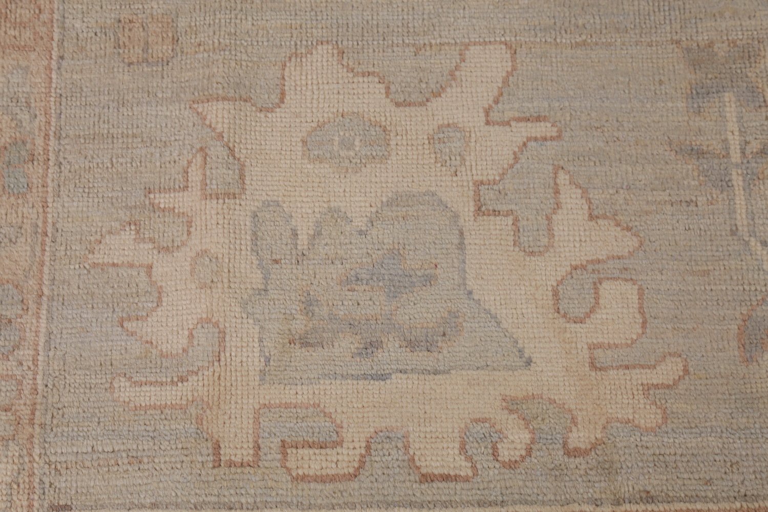 Vegetable Dye Oushak Turkish Large Rug 10x14