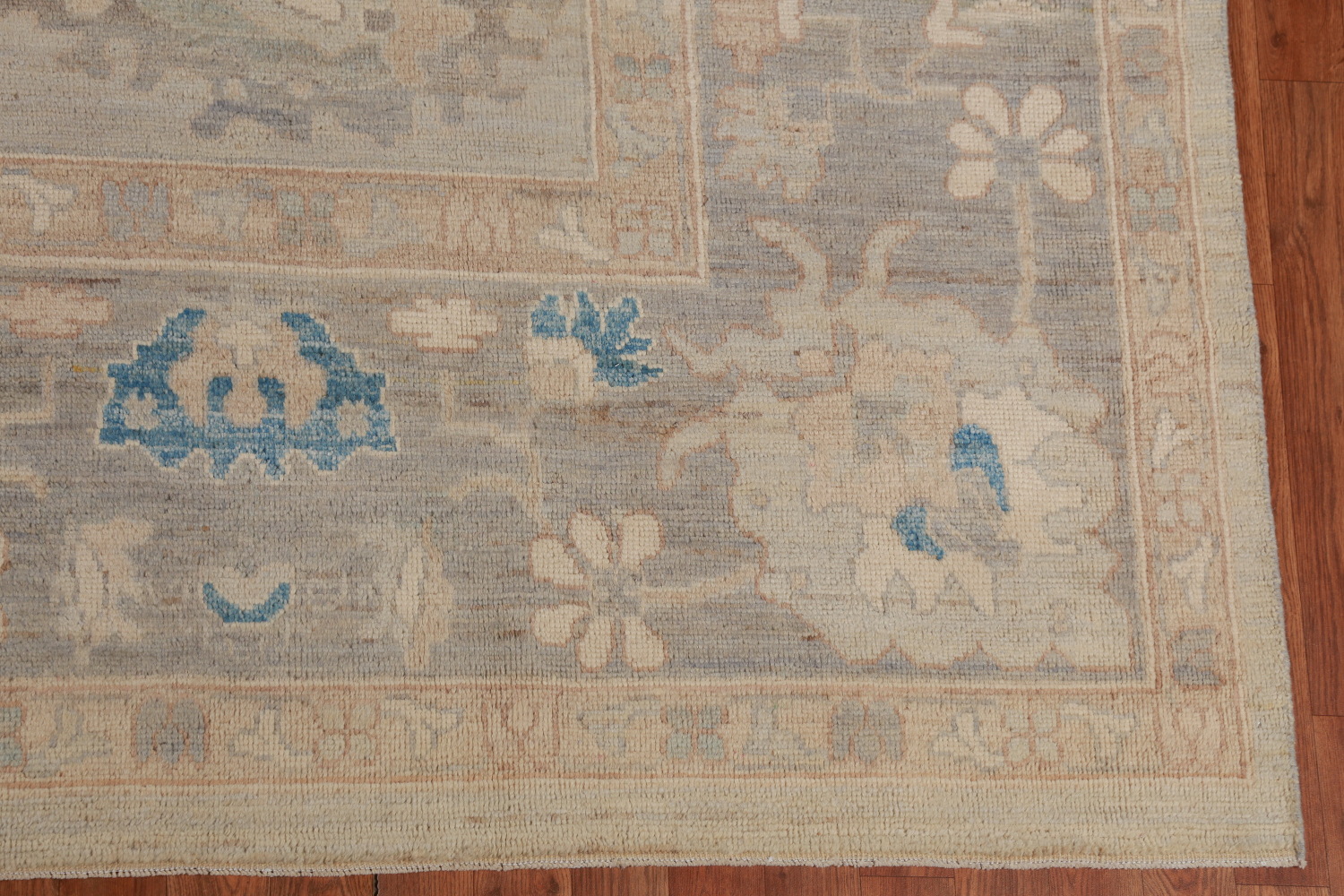 Vegetable Dye Oushak Turkish Large Rug 10x14
