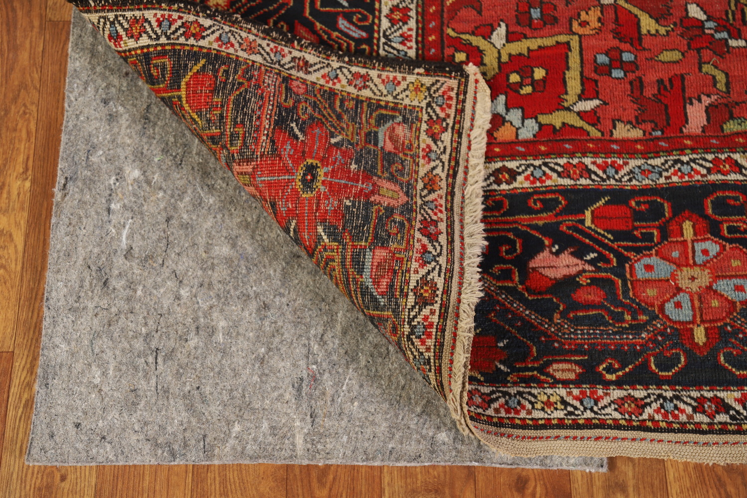 Pre-1900 Vegetable Dye Sarouk Farahan Persian Area Rug 7x10