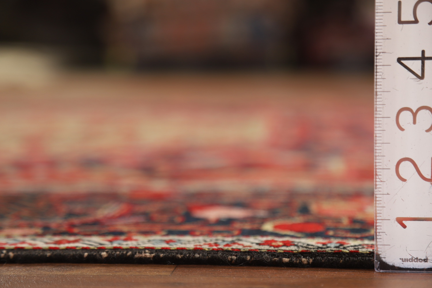Pre-1900 Vegetable Dye Sarouk Farahan Persian Area Rug 7x10