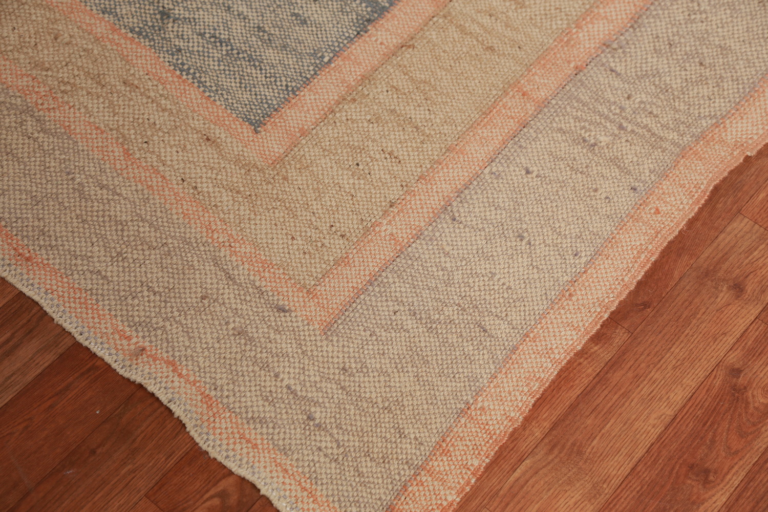 Vegetable Dye Modern Kilim Turkish Area Rug 8x10