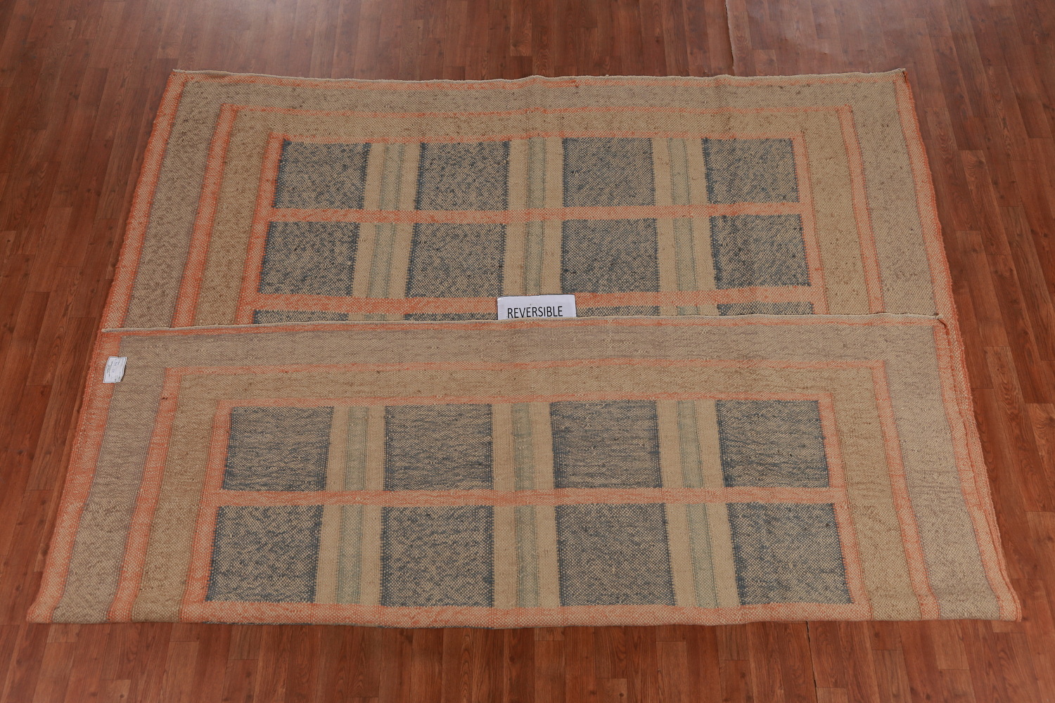 Vegetable Dye Modern Kilim Turkish Area Rug 8x10