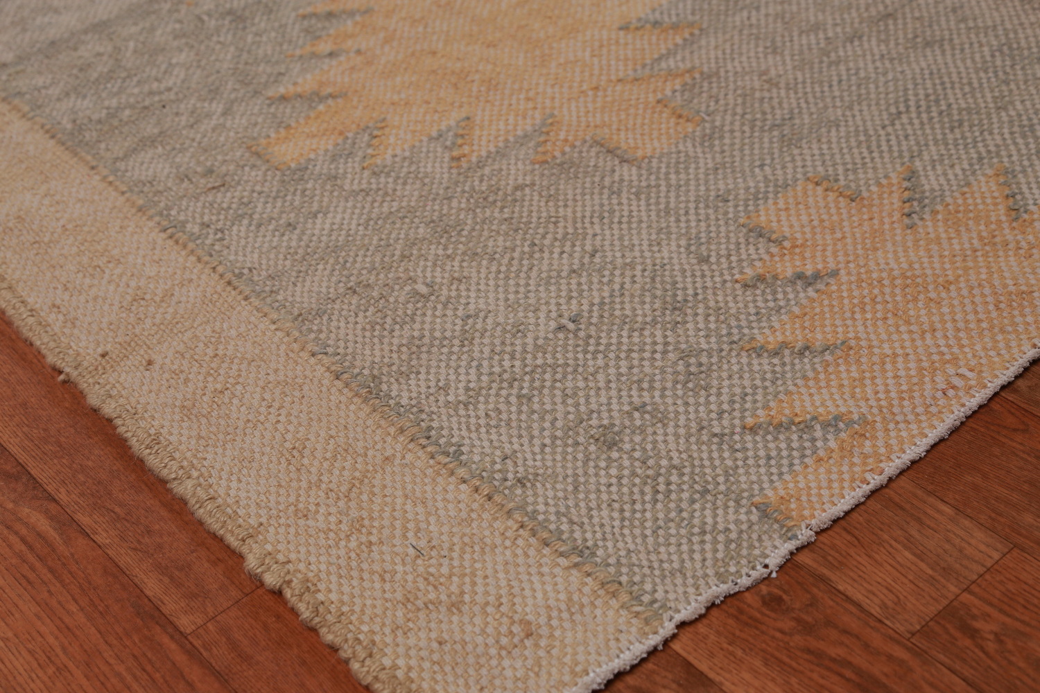 Vegetable Dye Jute Kilim Turkish Area Rug 10x13