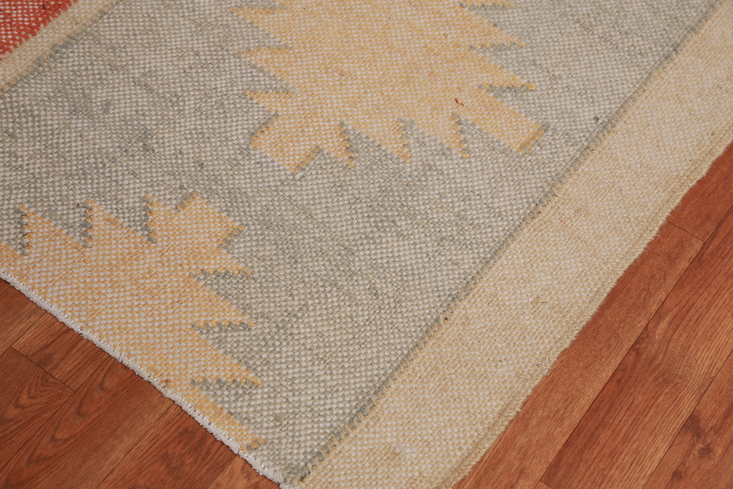 Vegetable Dye Jute Kilim Turkish Area Rug 10x13