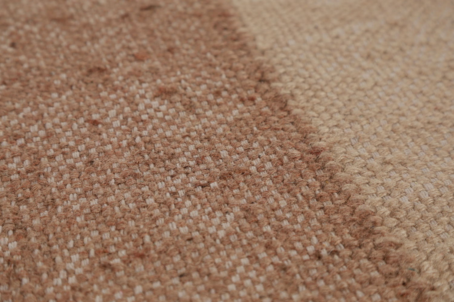 Earth Tone Jute Modern Kilim Vegetable Dye Area Rug 8x10