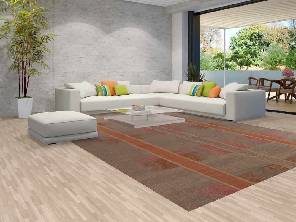 Contemporary Brown Jute Kilim Vegetable Dye Large Rug 10x14