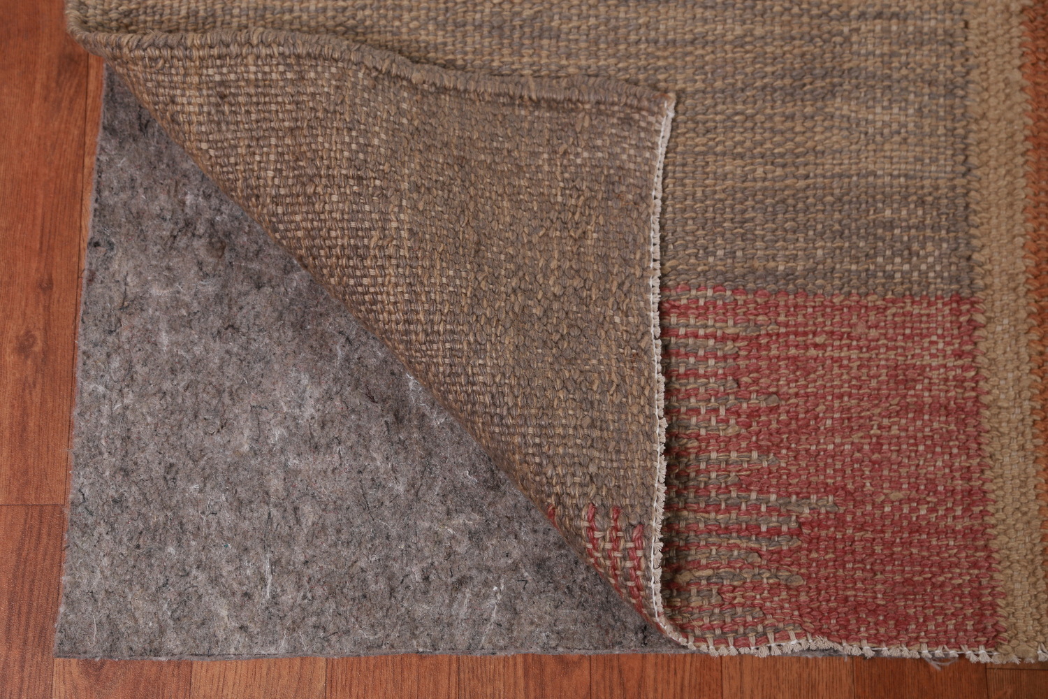 Contemporary Brown Jute Kilim Vegetable Dye Large Rug 10x14