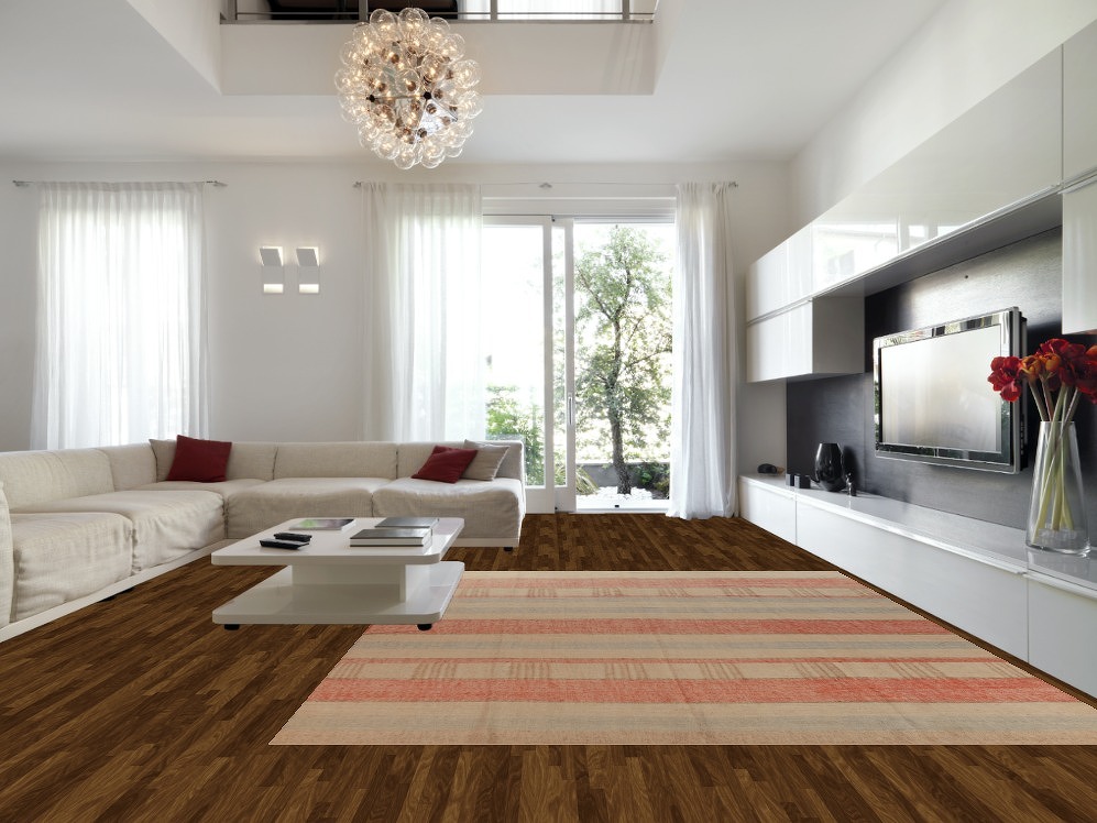 Vegetable Dye Modern Jute Kilim Turkish Area Rug 10x13