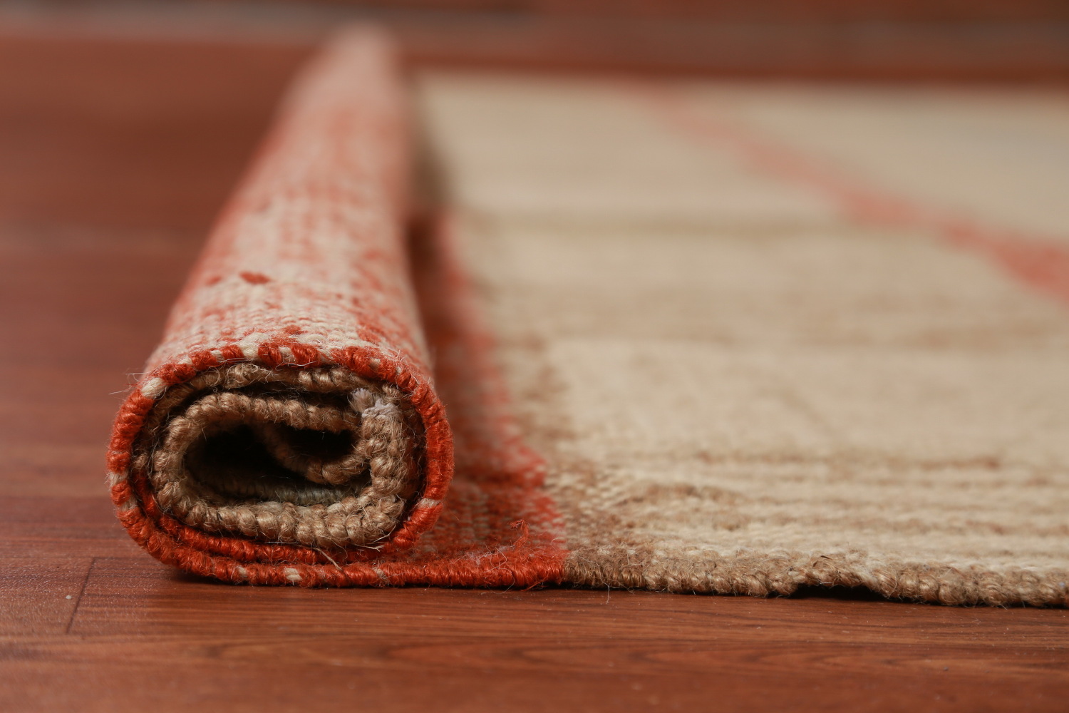 Vegetable Dye Modern Jute Kilim Turkish Area Rug 10x13