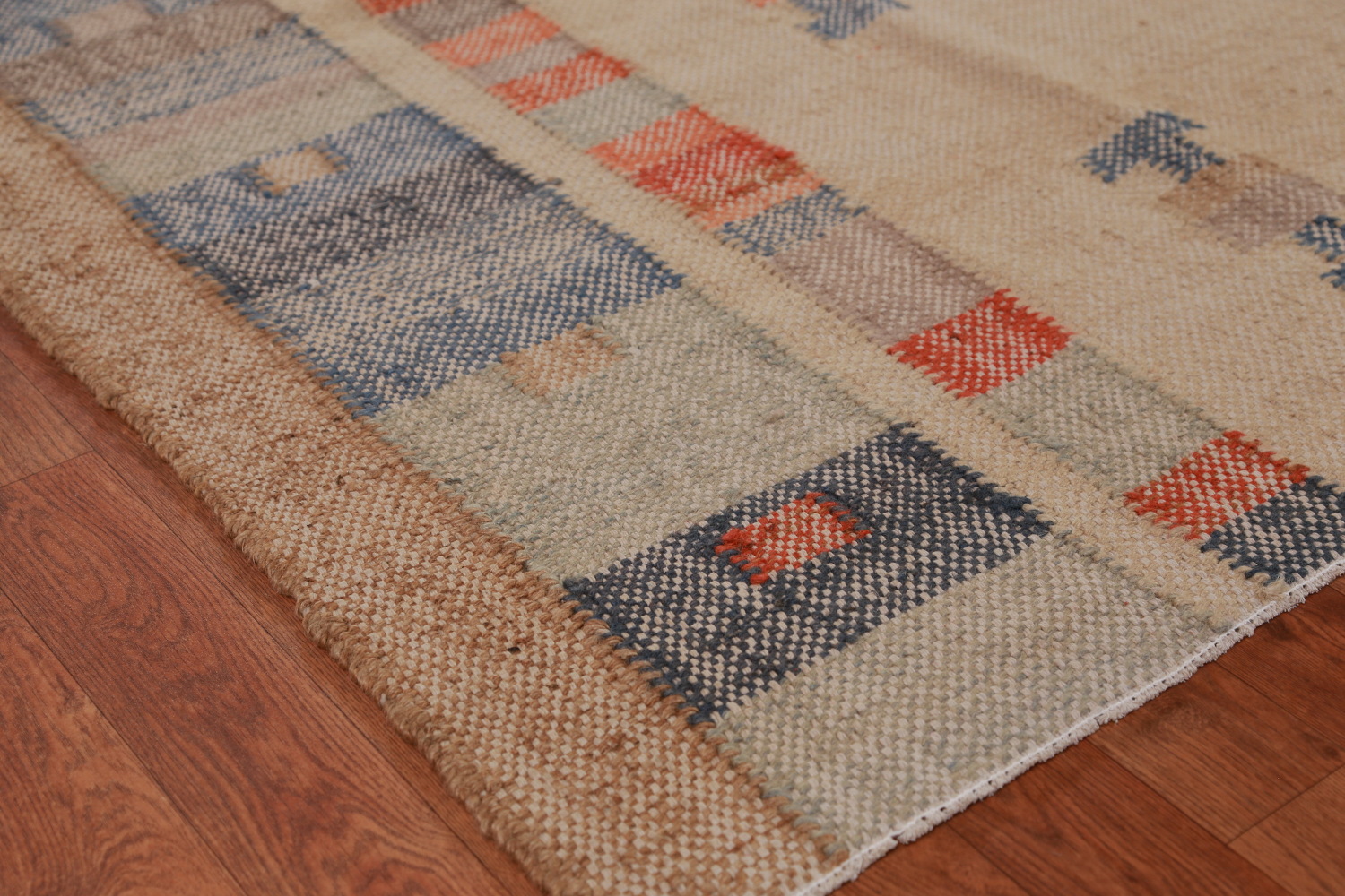 Flat Weave Modern Kilim Turkish Area Rug 8x10