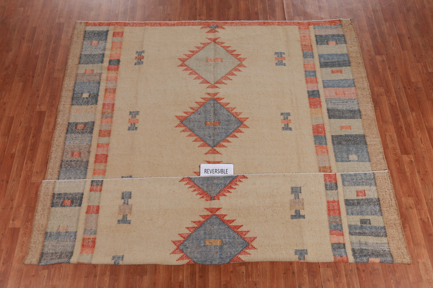 Flat Weave Modern Kilim Turkish Area Rug 8x10