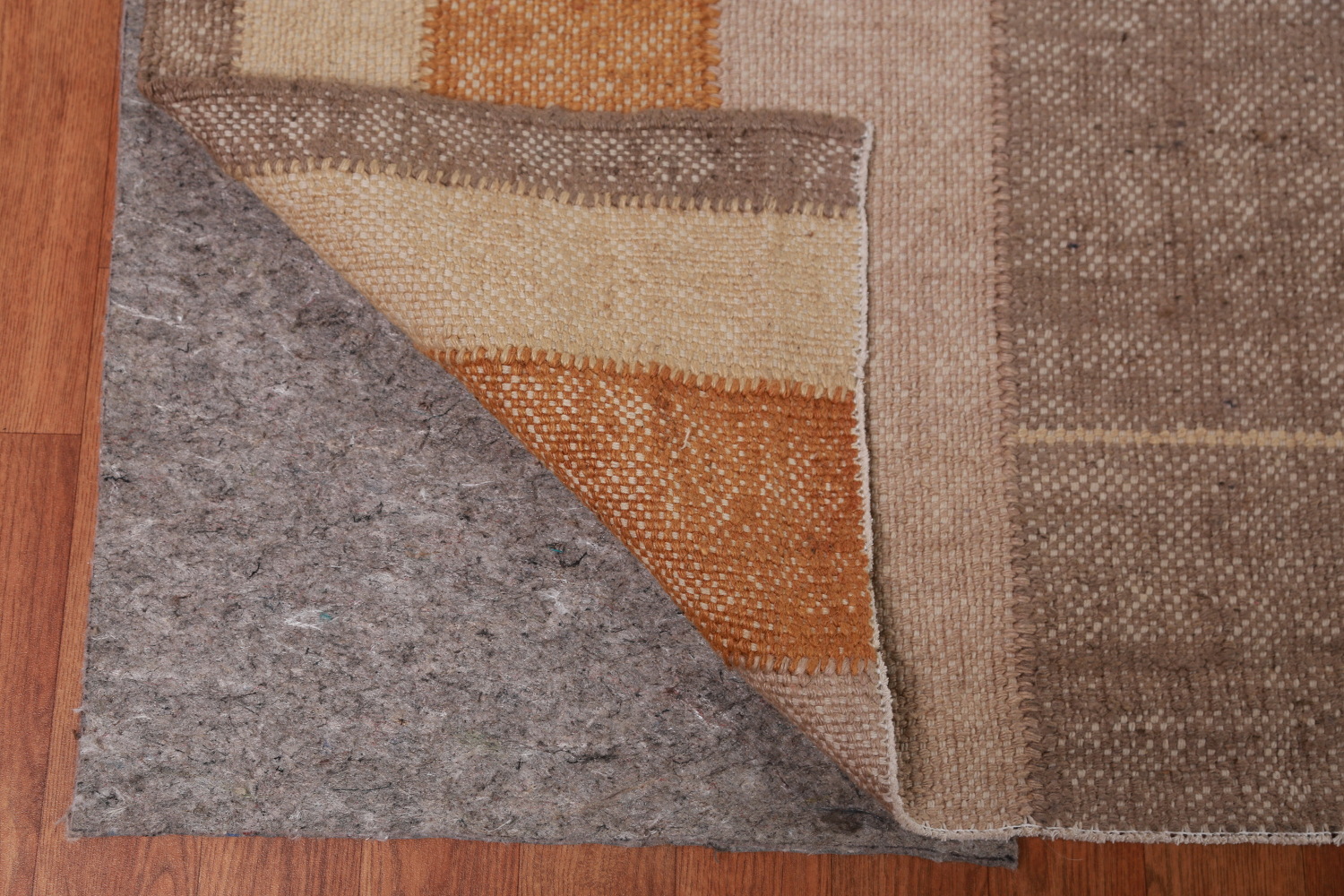 Earth Tone Modern Jute Kilim Turkish Area Rug 10x13