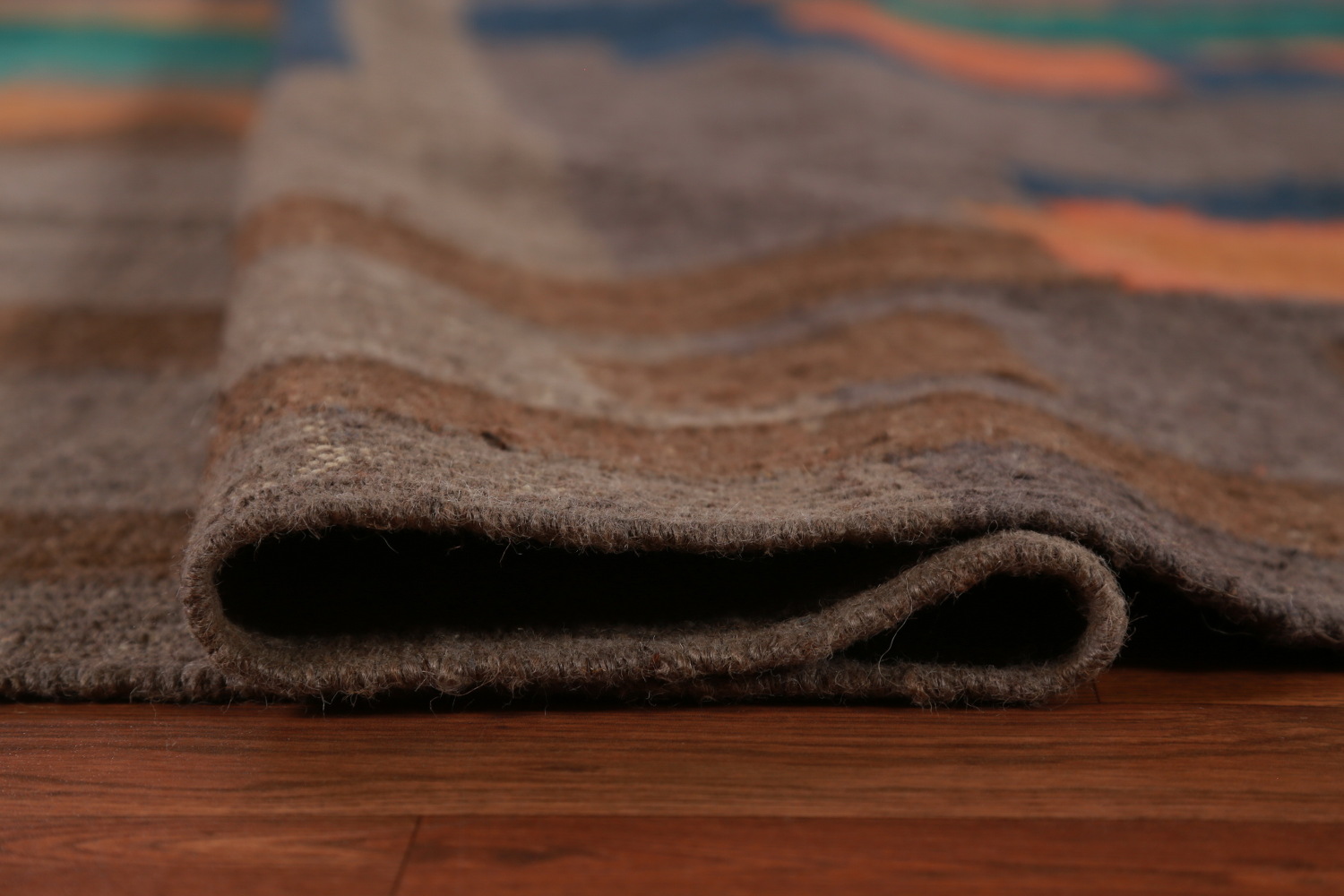 Contemporary Jute Kilim Turkish Area Rug 9x12