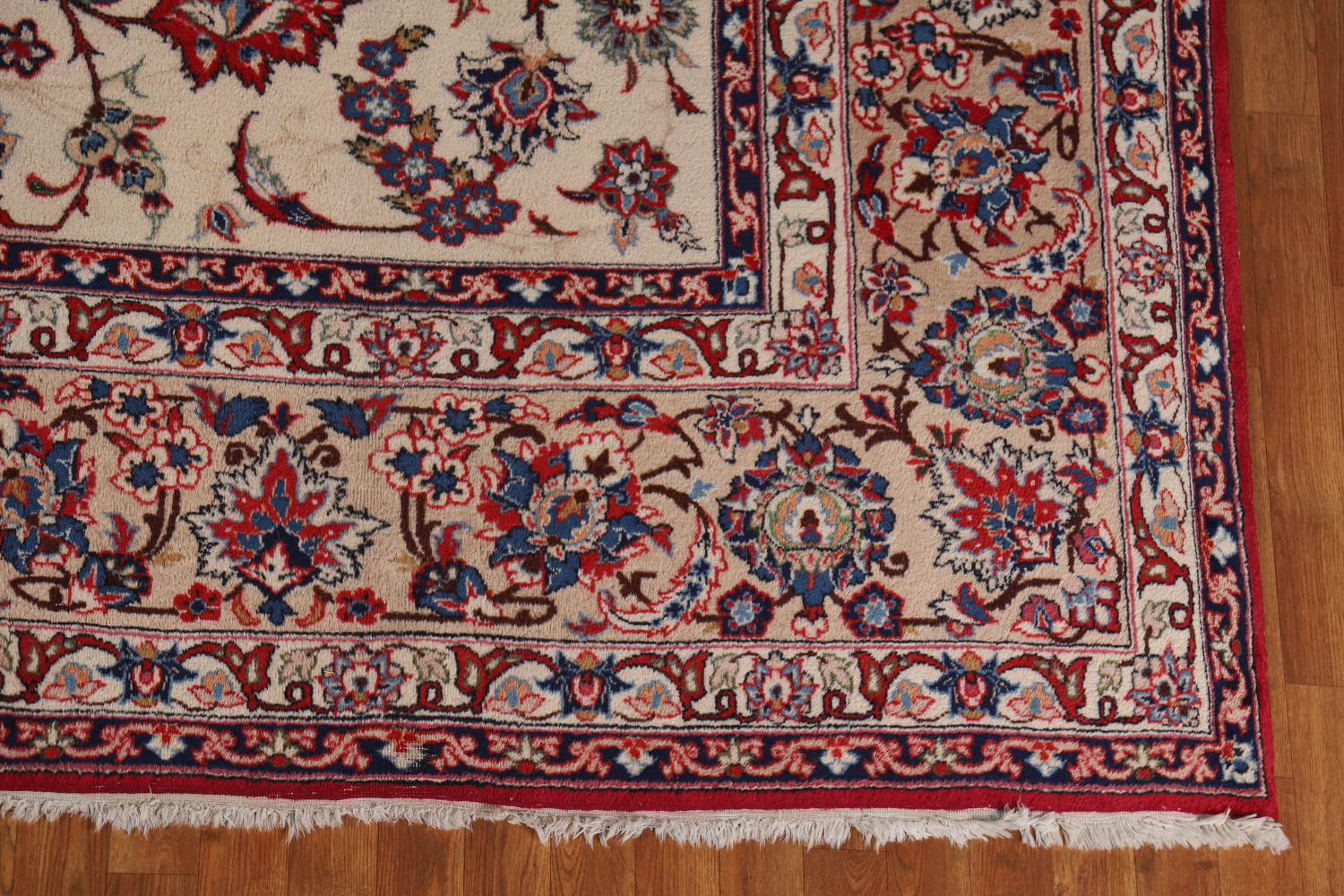 Vegetable Dye Floral Najafabad Persian Area Rug 10x13