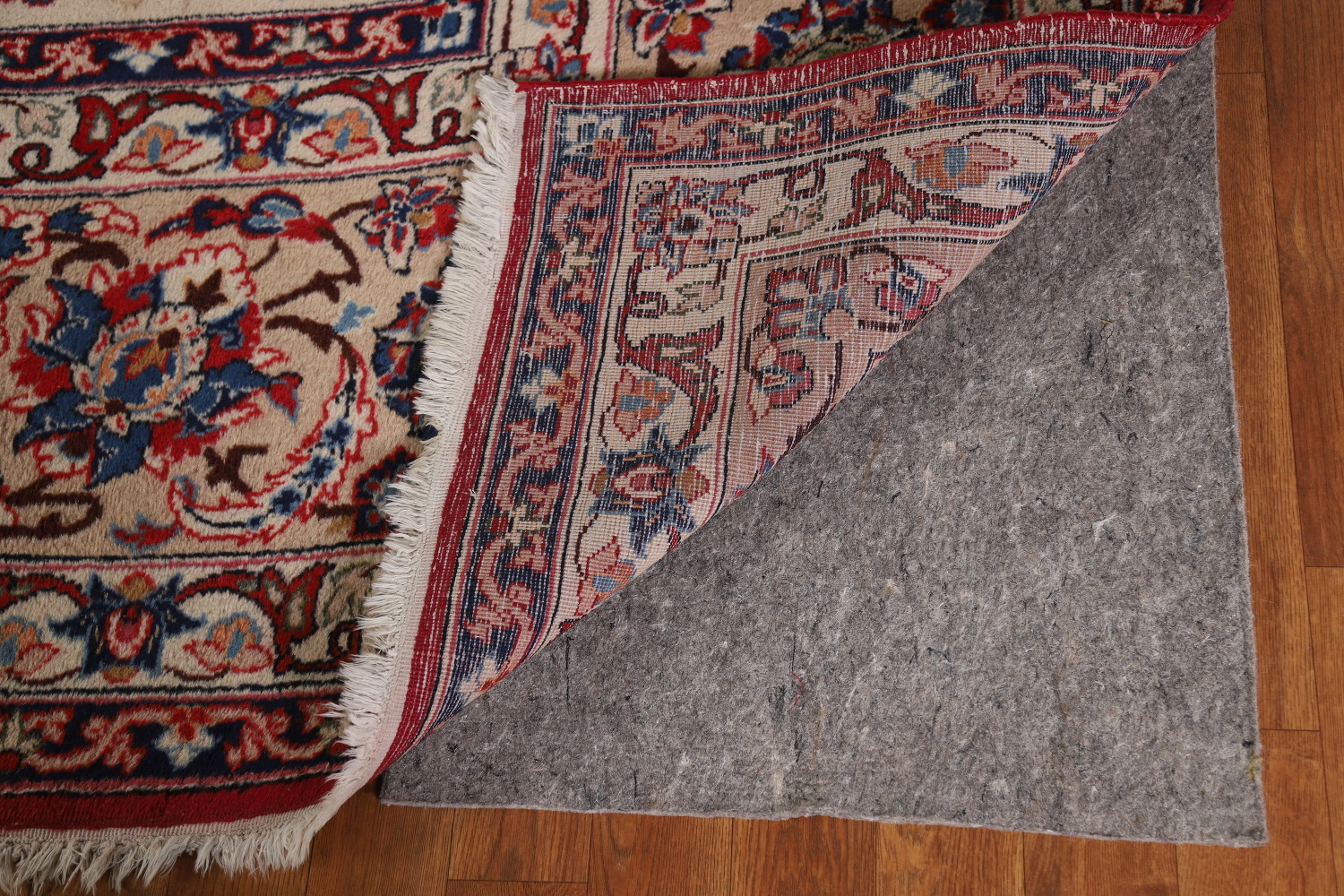 Vegetable Dye Floral Najafabad Persian Area Rug 10x13
