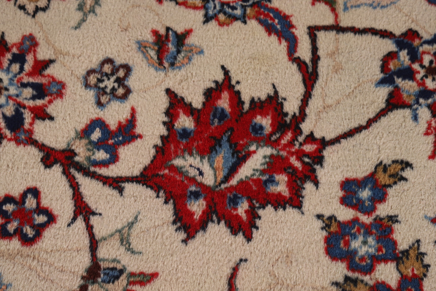 Vegetable Dye Floral Najafabad Persian Area Rug 10x13