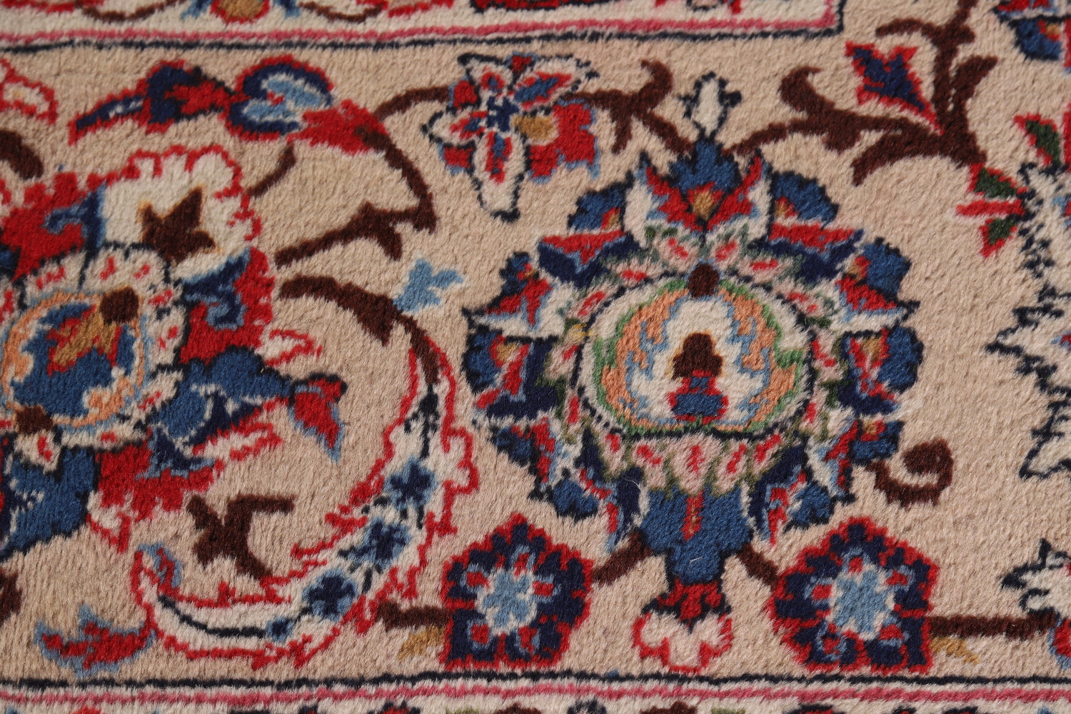 Vegetable Dye Floral Najafabad Persian Area Rug 10x13