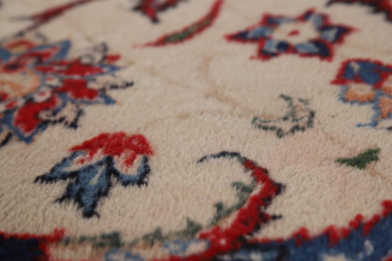 Vegetable Dye Floral Najafabad Persian Area Rug 10x13