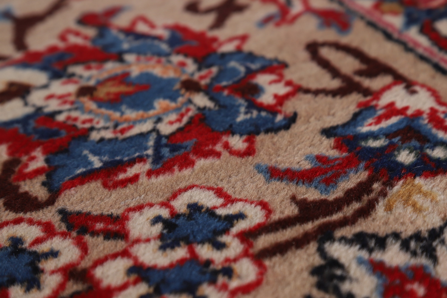 Vegetable Dye Floral Najafabad Persian Area Rug 10x13